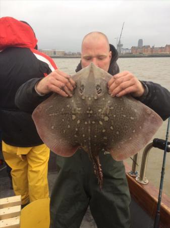 9 lb 4 oz Thornback Ray by Kev