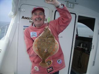 3 lb 14 oz Plaice by Paul Bowen