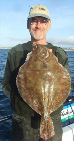 5 lb 6 oz Plaice by John Billett