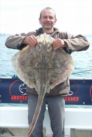 16 lb 2 oz Undulate Ray by Rick Hawkins