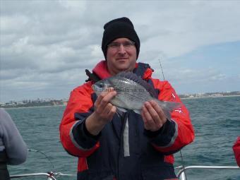 2 lb 3 oz Black Sea Bream by Chris Bowden