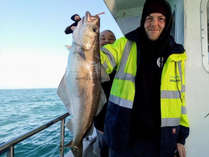 8 lb Pollock by Bob's son