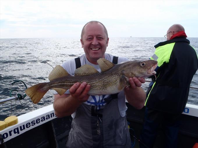 4 lb 12 oz Cod by Simon England from Barnsley.