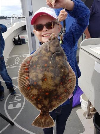 3 lb 5 oz Plaice by marlie