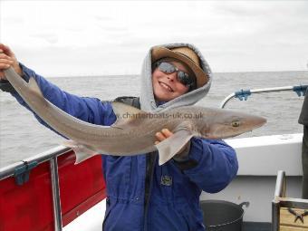 7 lb 5 oz Starry Smooth-hound by Mary