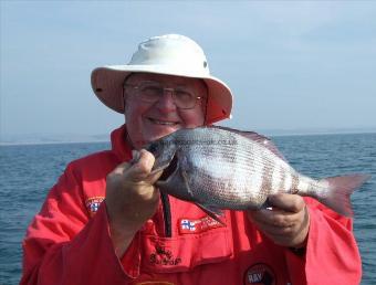 3 lb 2 oz Black Sea Bream by Bill Oliver