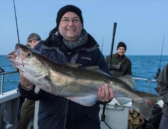 15 lb 3 oz Pollock by Unknown