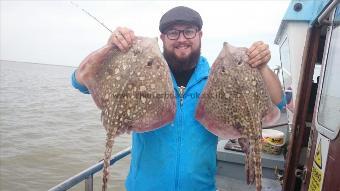 6 lb Thornback Ray by Carl from margate,