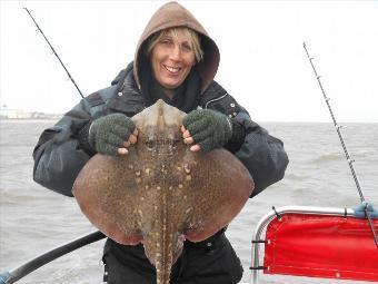 7 lb Thornback Ray by Sarah