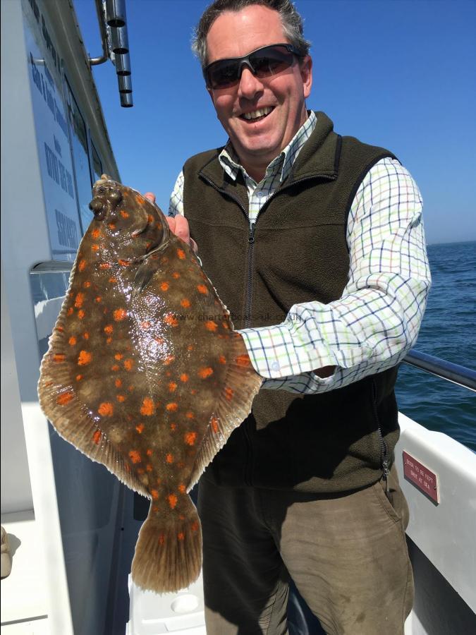 4 lb Plaice by Unknown