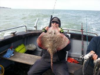 6 lb 9 oz Thornback Ray by Alan