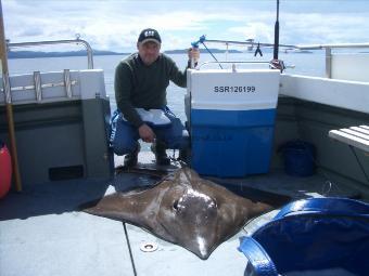 143 lb Common Skate by James Oates