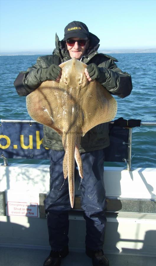 15 lb 8 oz Blonde Ray by Peter Gould
