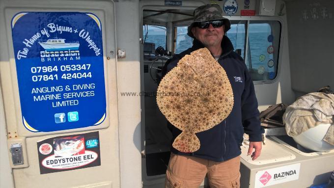 8 lb 2 oz Turbot by Alan