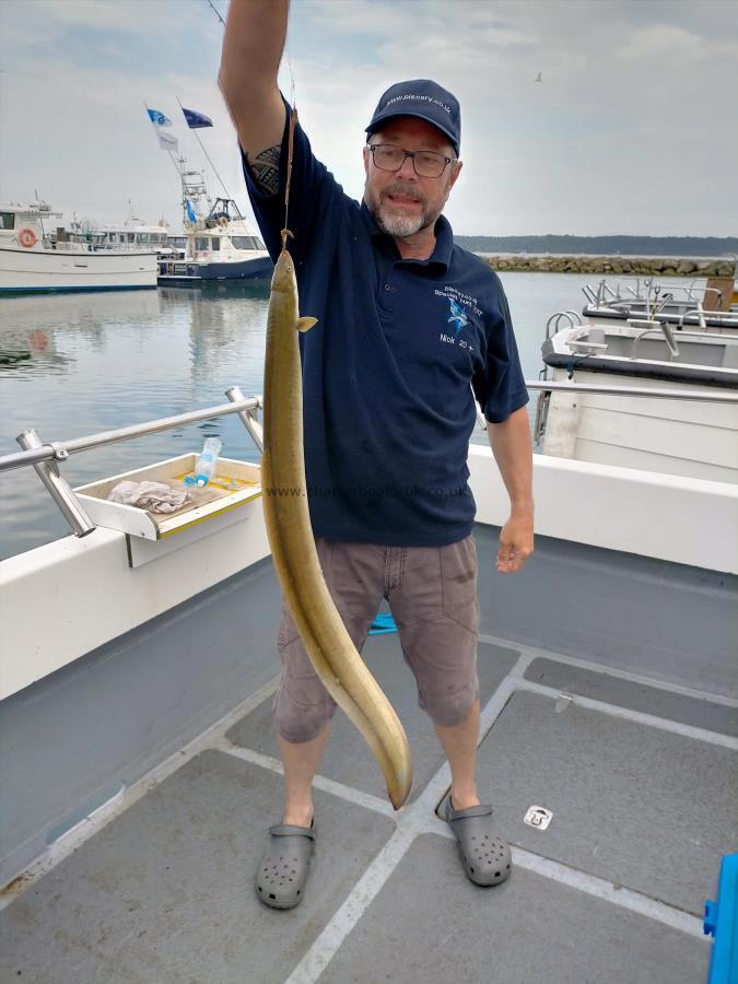 3 lb 13 oz European Eel by Nick lark