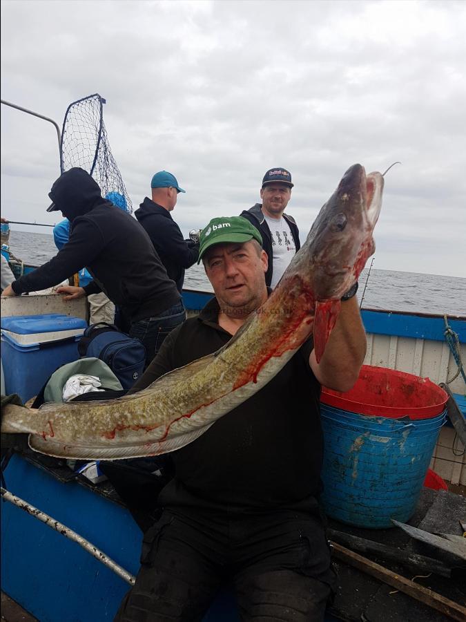 15 lb 12 oz Ling by Dave Walsh
