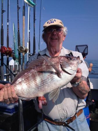 4 lb 2 oz Black Sea Bream by Unknown