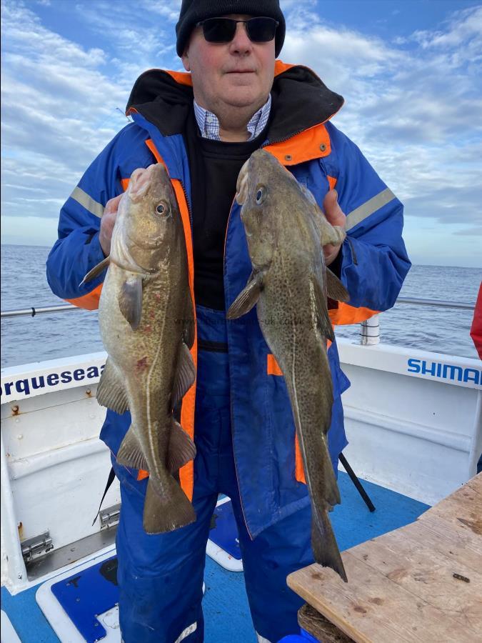 5 lb 3 oz Cod by Rich.