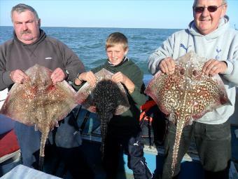 8 lb 9 oz Thornback Ray by Peter