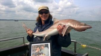 23 lb Smooth-hound (Common) by ROSS ELSEY.