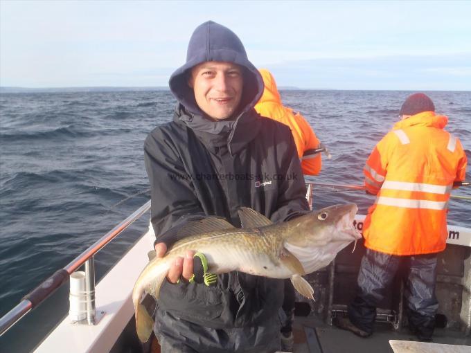 4 lb 5 oz Cod by Wayne.