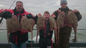 6 lb 8 oz Thornback Ray by Tony from Kent