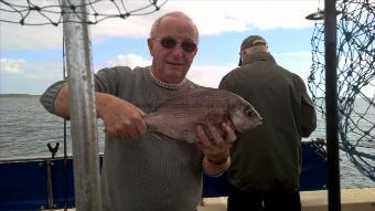 2 lb 12 oz Black Sea Bream by Stephen Wake
