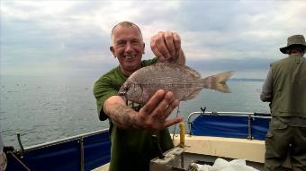 2 lb Black Sea Bream by Stephen Wake