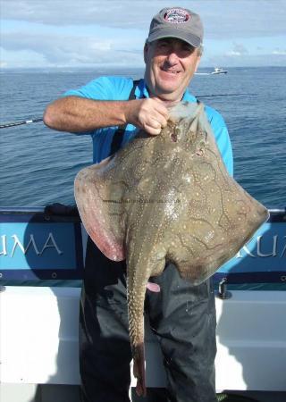 15 lb 8 oz Undulate Ray by Rob Burgin