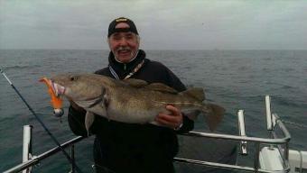 16 lb 8 oz Cod by Alan Yates