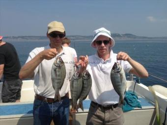 2 lb Black Sea Bream by Unknown