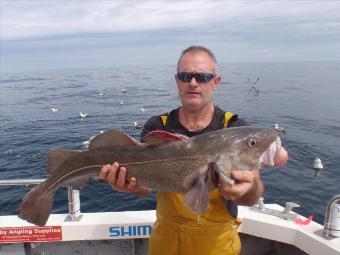 9 lb Cod by Guy Wrightson from Pontefract.