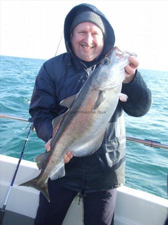 13 lb Pollock by Brian Stockford