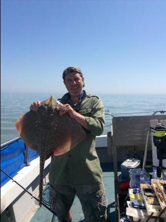 11 lb Thornback Ray by Leon's party