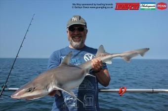 16 lb Starry Smooth-hound by Graeme