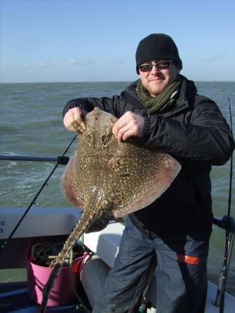 10 lb 4 oz Thornback Ray by Unknown