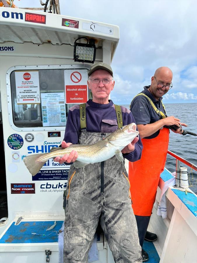 4 lb 6 oz Cod by Bill.