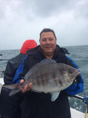 4 lb Black Sea Bream by Keith Blanchard