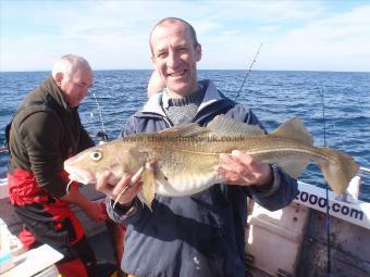 9 lb 10 oz Cod by John Purvis from Whitby.