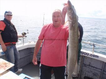 13 lb 13 oz Ling by Stuart Fletcher.