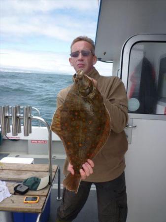 5 lb 3 oz Plaice by Ant Diprose