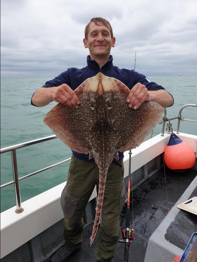 9 lb 8 oz Thornback Ray by Bob Marshall