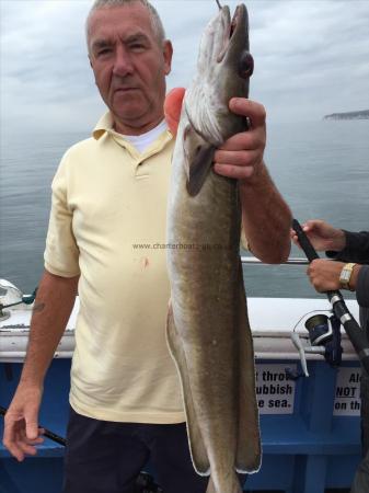 9 lb Ling by a ling for john from grimsby wrecking 7th sept