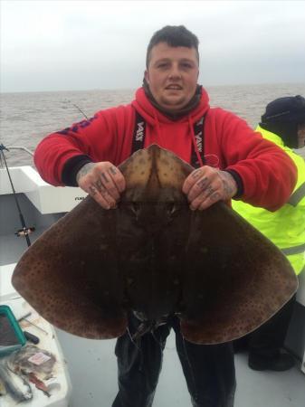 19 lb 8 oz Blonde Ray by Kody Sherwood