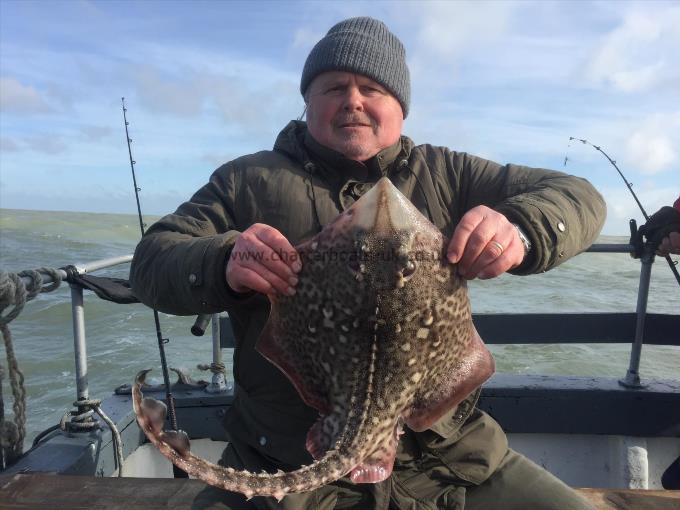 8 lb 2 oz Thornback Ray by Andy from Walmer