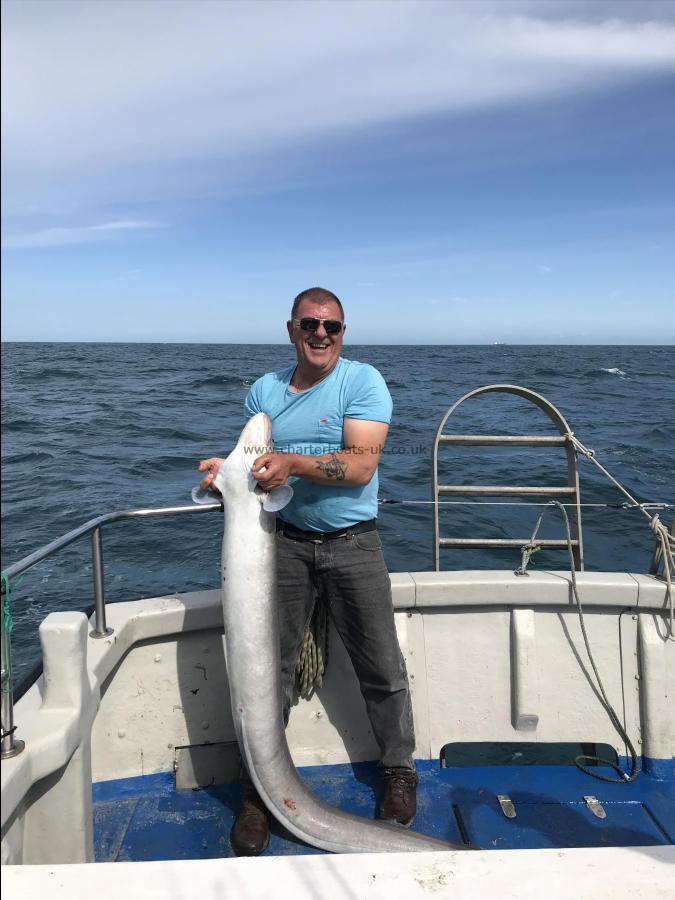 70 lb Conger Eel by Tim Sumner