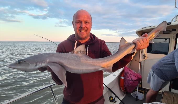9 lb 12 oz Starry Smooth-hound by Paul
