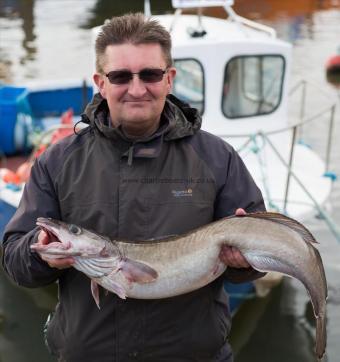 10 lb 6 oz Ling (Common) by Mark Kirby