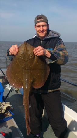 14 lb 8 oz Blonde Ray by james hadfield