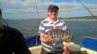 4 lb Black Sea Bream by Stephen Wake